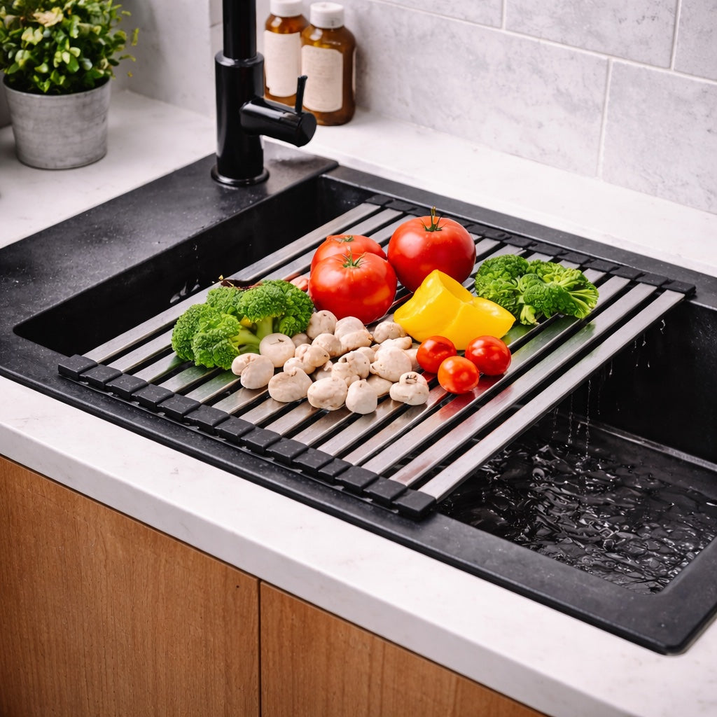 Escurridor Enrollable Premium para Fregadero