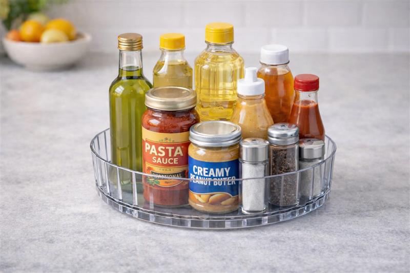 Organizador Giratorio 360° Multiusos para Cocina y Baño